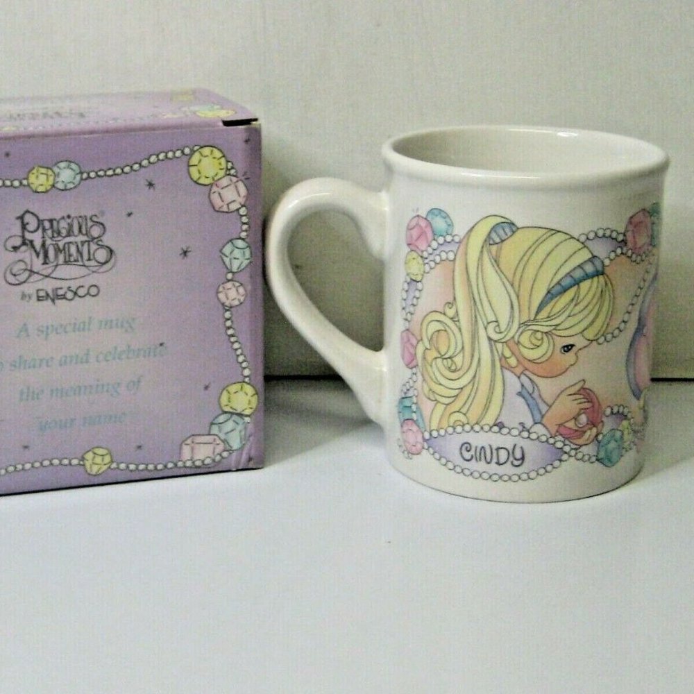 PRECIOUS MOMENTS "CINDY" whats in a name c…